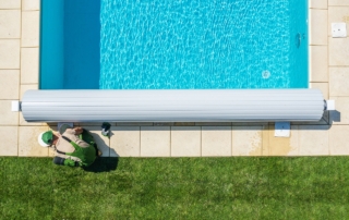 cobertura de piscina