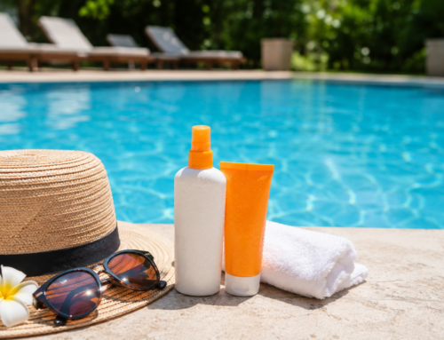 Protetor solar na piscina: como proteger a qualidade da água?
